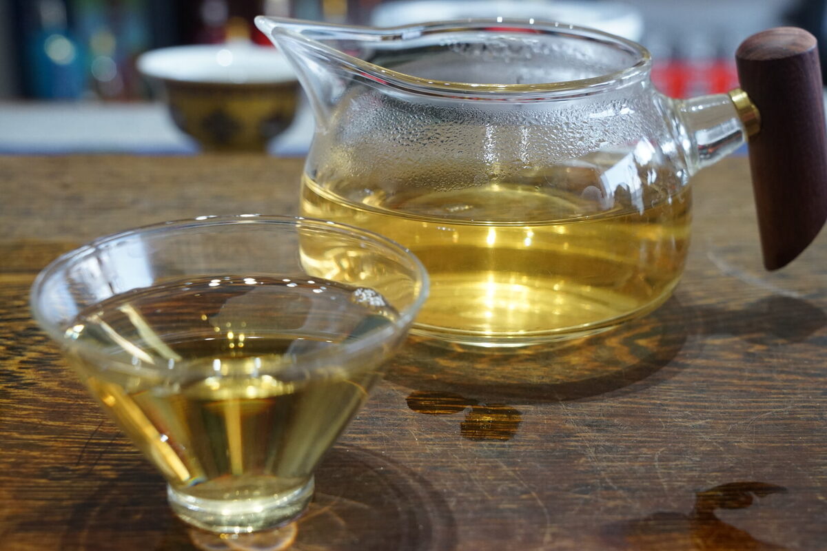 白茶热泡玻璃茶具